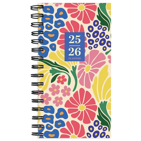 TF Publishing 2025-2026 Floral Medley Small Weekly/Monthly Planner